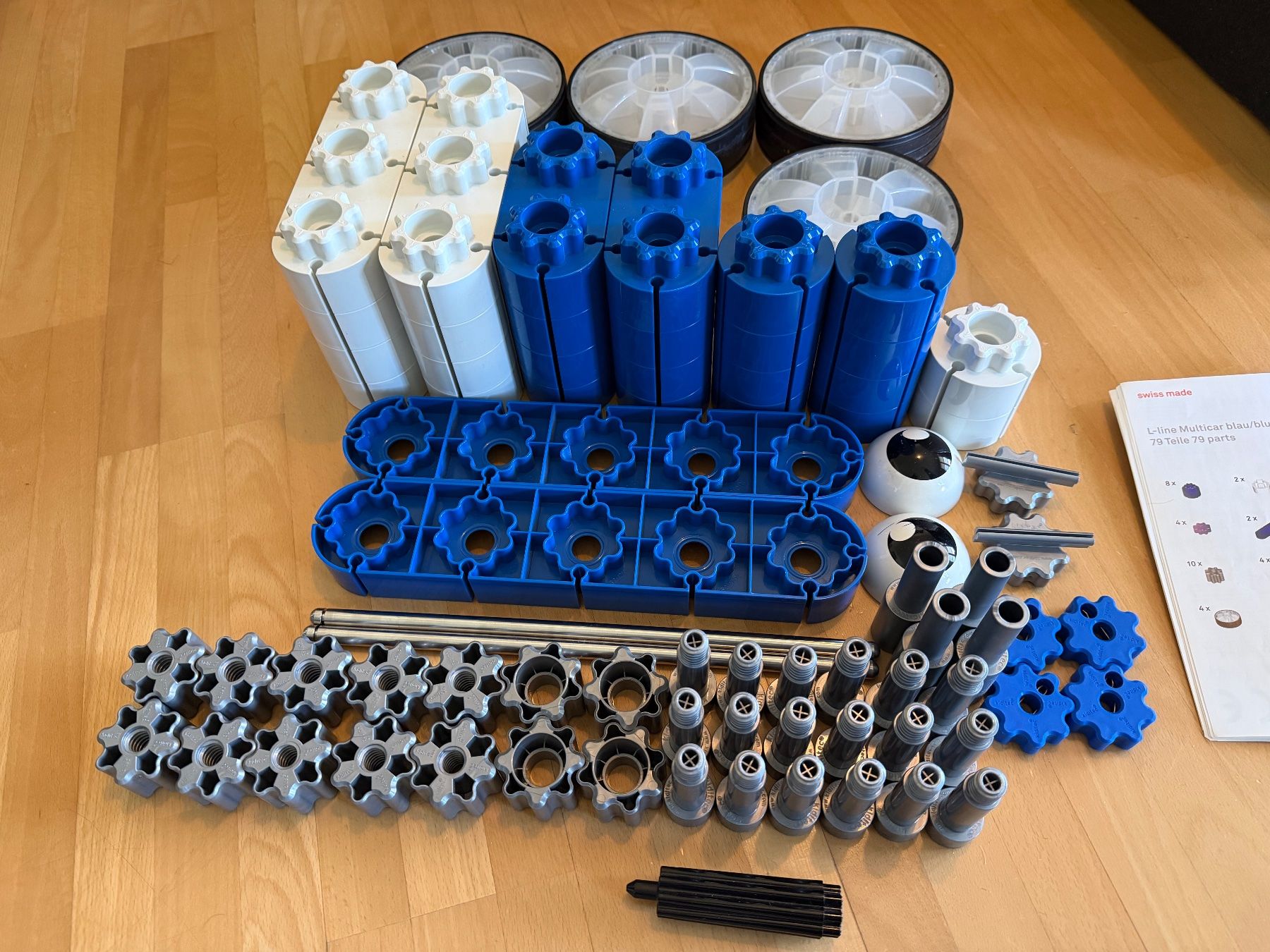 Kit di costruzioni: Kiditec Multicar blue L-Line – Usato da Zuerich venduto da Gvade 3