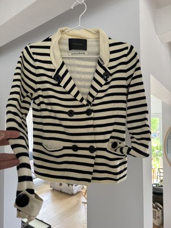 Veste maille rayée Maison Scotch 38
