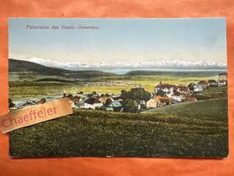 1912 Panorama des Hauts-Geneveys, Selten!