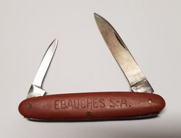 EBAUCHES S.-A. Uhrenmesser altes Sackmesser WENGER Couteau