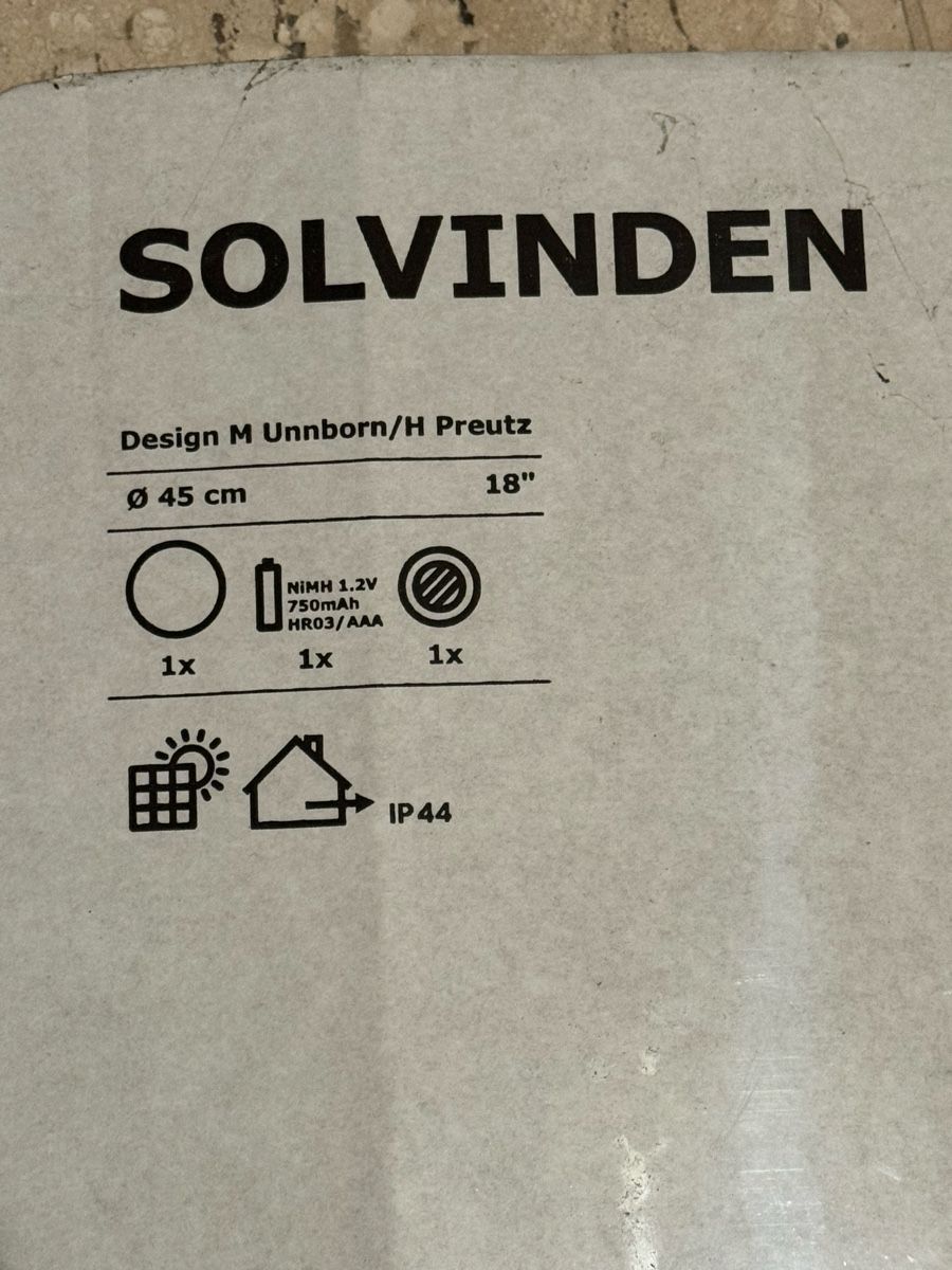 Ikea Lampade: Solar Hängeleuchte rund bunt neu Hochzeit Geburtstag – Nuovo (secondo la descrizione) da Galmiz venduto da ranunkel25 3