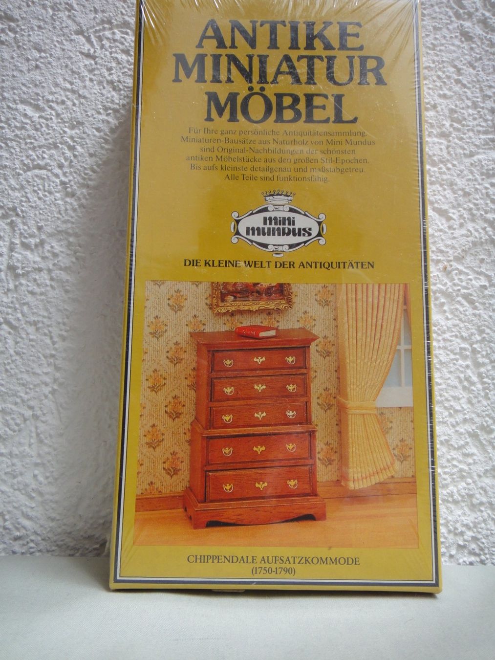 Puppenhäuser & -möbel: Stilmöbelbausatz Mini Mundus, 1:12, Chippendale Kommode – Neu und originalverpackt aus Detligen von Crissie307 1