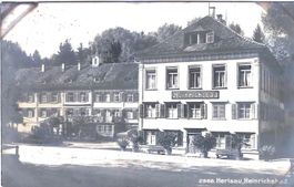 Postkarte Heinrichsbad Herisau 1913, Gestempelt