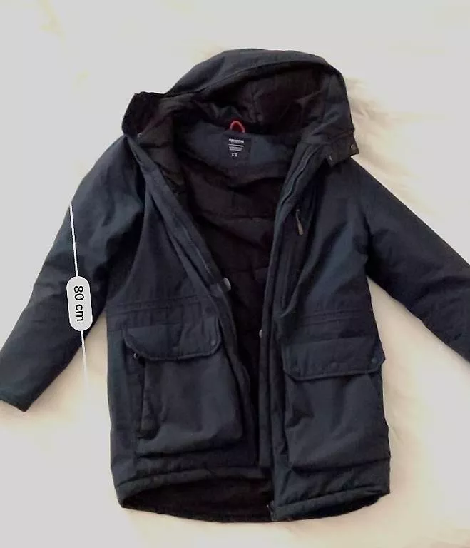 Pull&Bear Giacche: Pull & Bear dunkelblau Wintermantel – Usato da Zürich venduto da el_nota 3