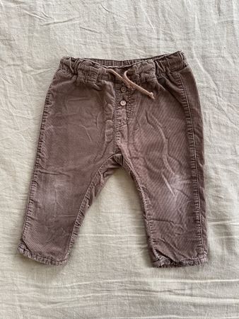 Baby Cord Hose, Grösse 74, H&M