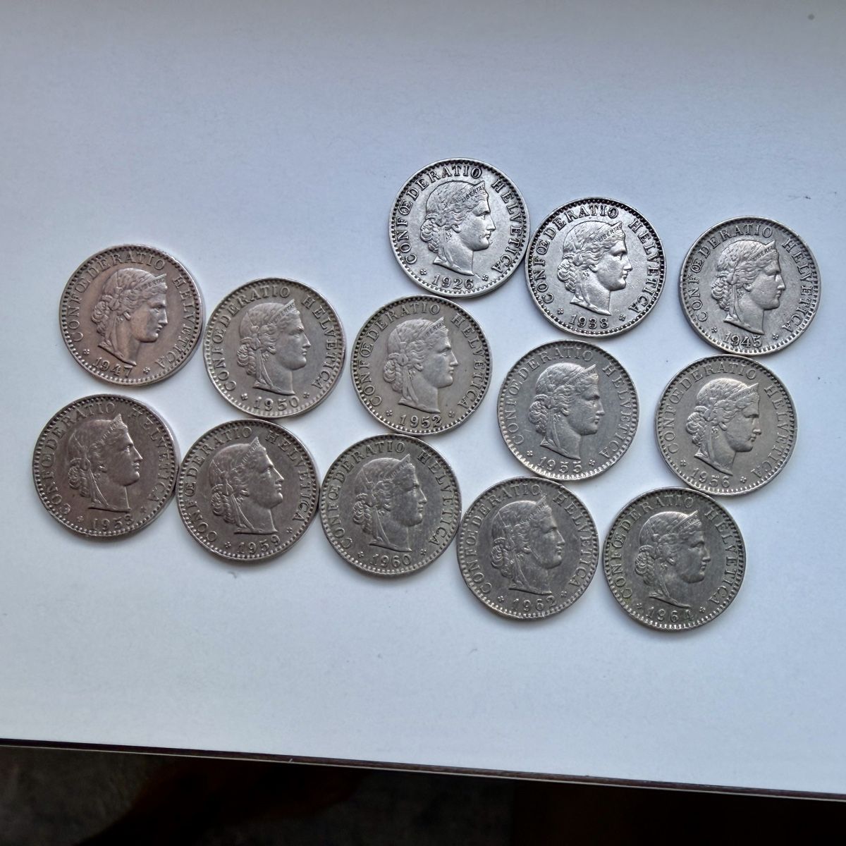 Tutti le monete: 20 Räppler Silber Sammlung – Usato da Zürich venduto da watch_trader