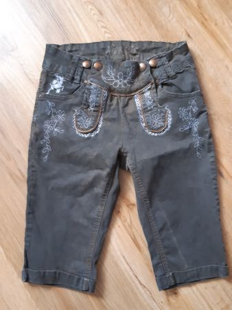 Frauen Jeans-Lederhose