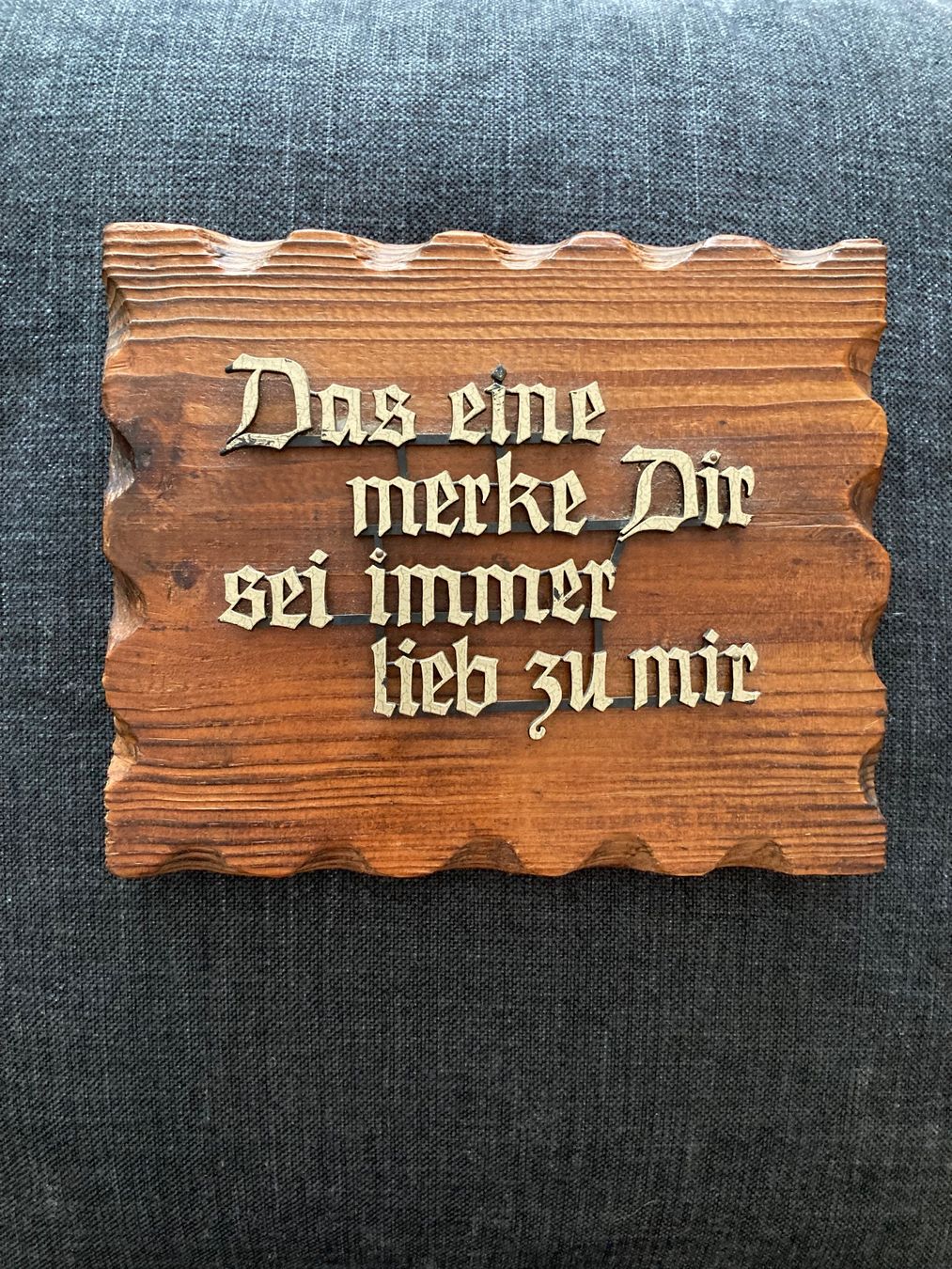Insegne: Spruch-Schild – Usato da Zürich venduto da Schrotti99