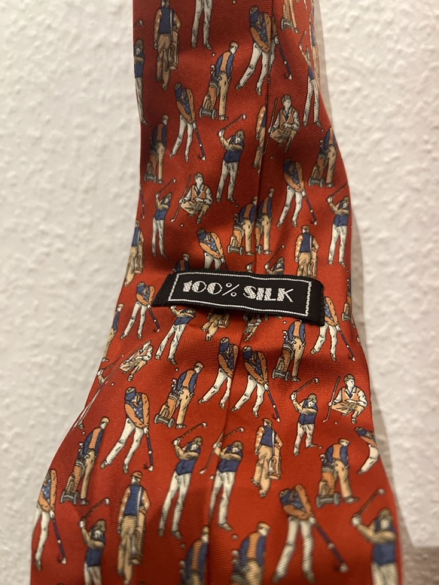 Cravatte: Krawatte Rot %100 Silk – Nuovo e nell'imballaggio originale da Basel venduto da SimpleE 1
