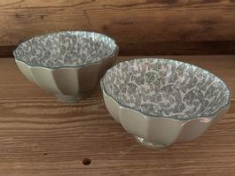 Chic Antique 2-er Set Schälchen aus Porzellan