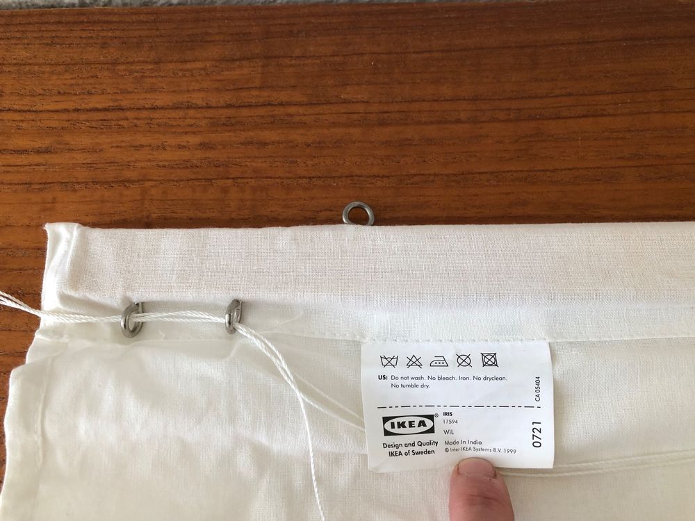Ikea Ringblomma Faltrollo Raff-Rollo Baumwolle 1 m x 1.60 m | Kaufen ...