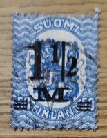 Finnland alte briefmarke