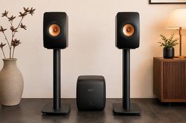 Kef LS 50 wireless II mit Kef KC62
