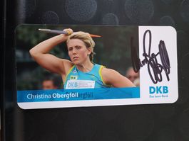 Christina Obergföll - 2x Olympia Silber - Leichtathletik