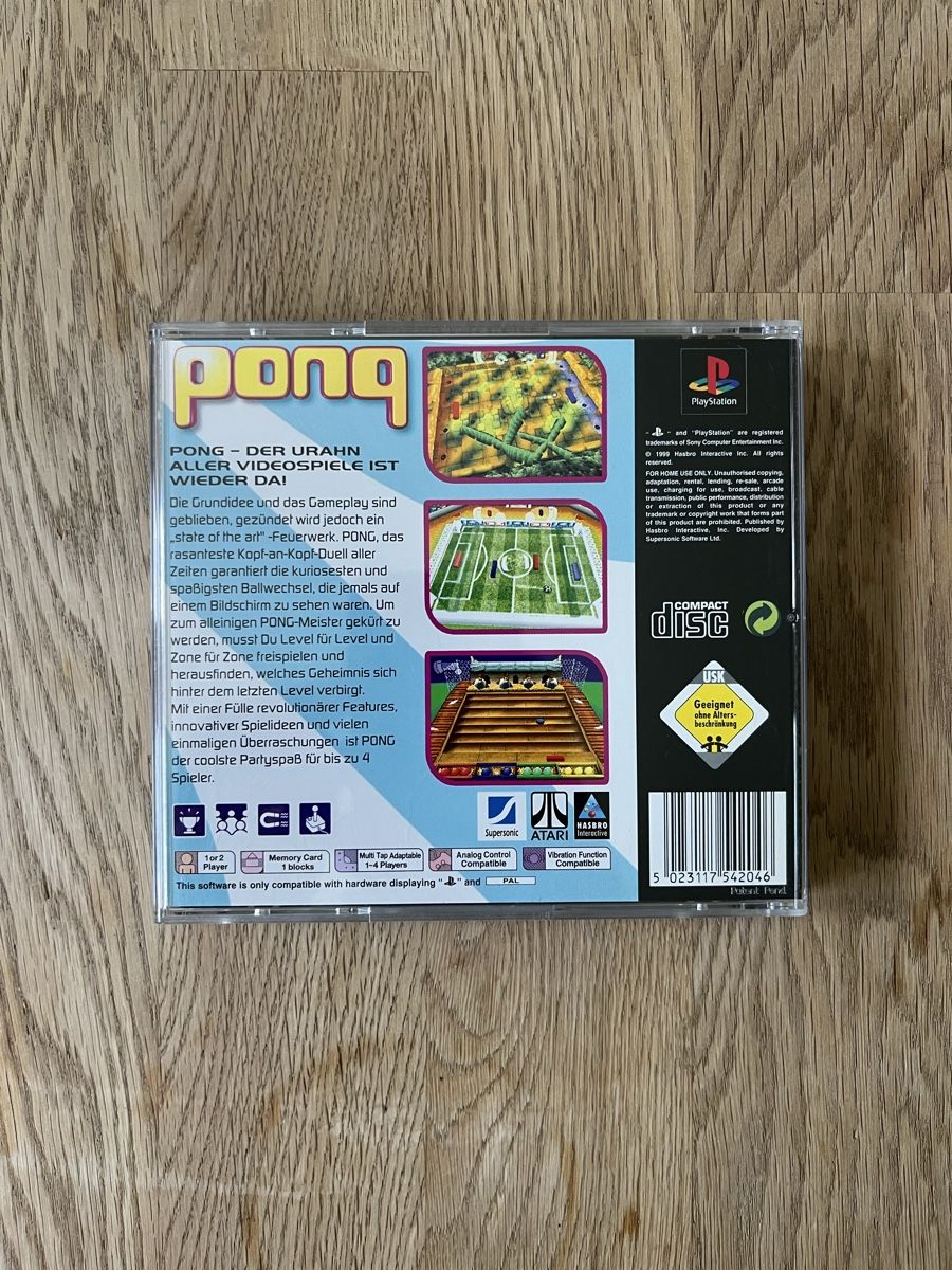 Giochi: Pong - PS1 – Usato da Baden venduto da tob_t8gw 1