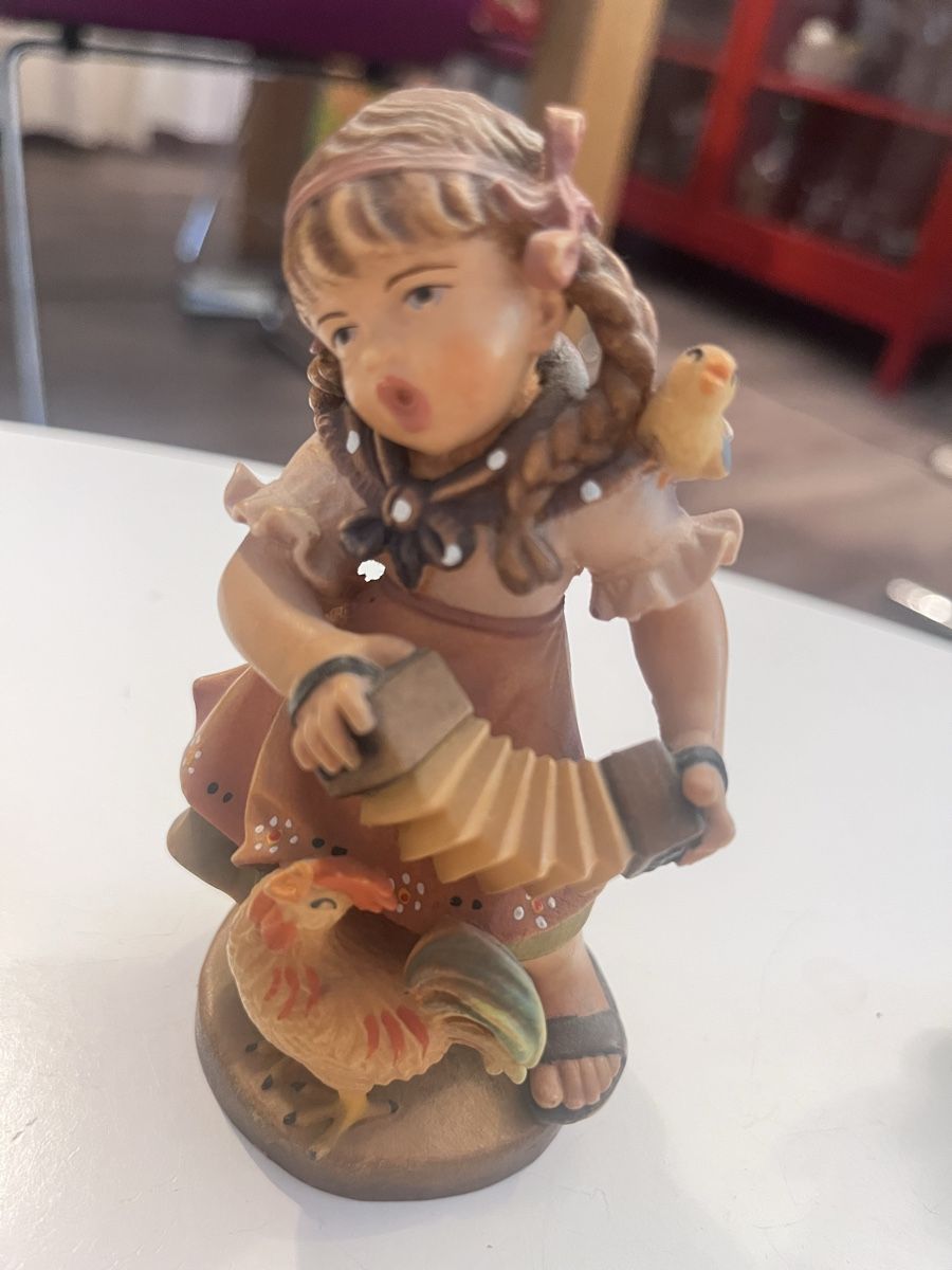 Villeroy & Boch Figuren: 3 statuine Villeroy & Boch + 1 legno – Gebraucht aus Davesco-Soragno von paperoga 2