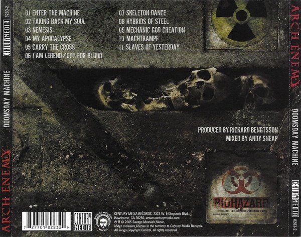 CDs: Arch Enemy – Doomsday Machine - b – Gebraucht aus Brittnau von Zibu 1