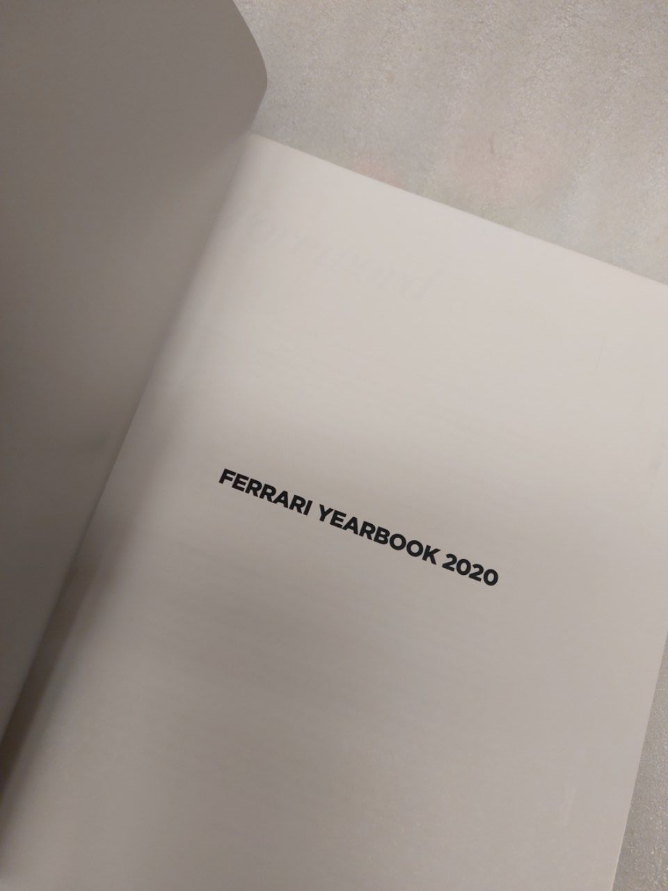 Riviste & Magazine: Ferrari Yearbook 2020 – Usato da Pambio Noranco venduto da TREBORLOP 1
