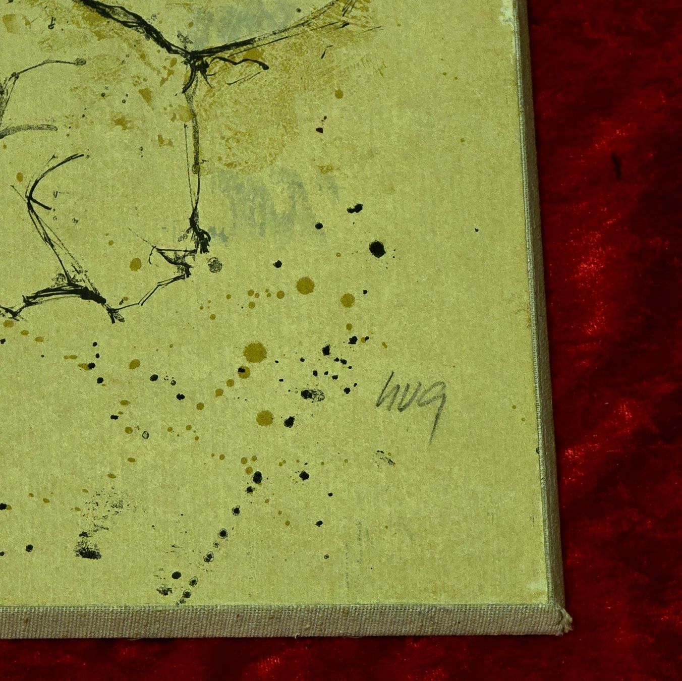 Grafica & Litografie: Fritz Hug. Original-Lithografie. Handsigniert – Usato da Reinach BL venduto da Pendling 3