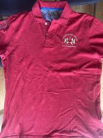 Polo La Martina rouge taille L état neuf