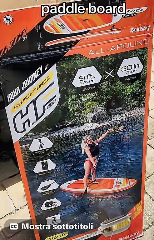 Schlauchboote, Kajaks & Kanus: Paddle Aldi – Gebraucht aus Giubiasco von Deby01