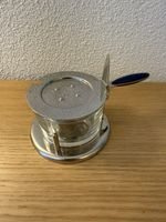 Sucrier en verre modèle FOX inoxpran made in italy