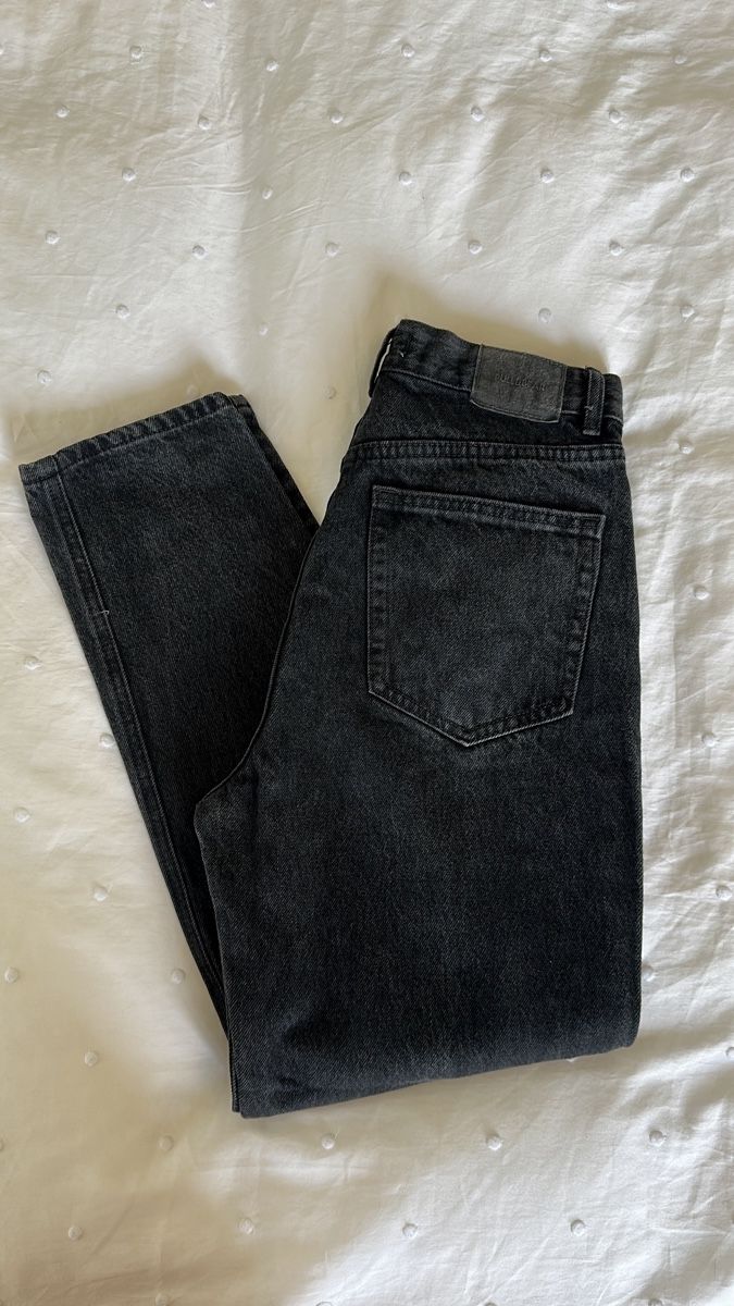 Pull&Bear Jeans: Jeans Pull&Bear noir, taille 38 – Gebraucht aus Monthey von cel_k2h8