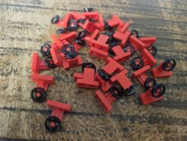lego 3829c01 lot de 30 pièces Red Vehicle, Steering Stand