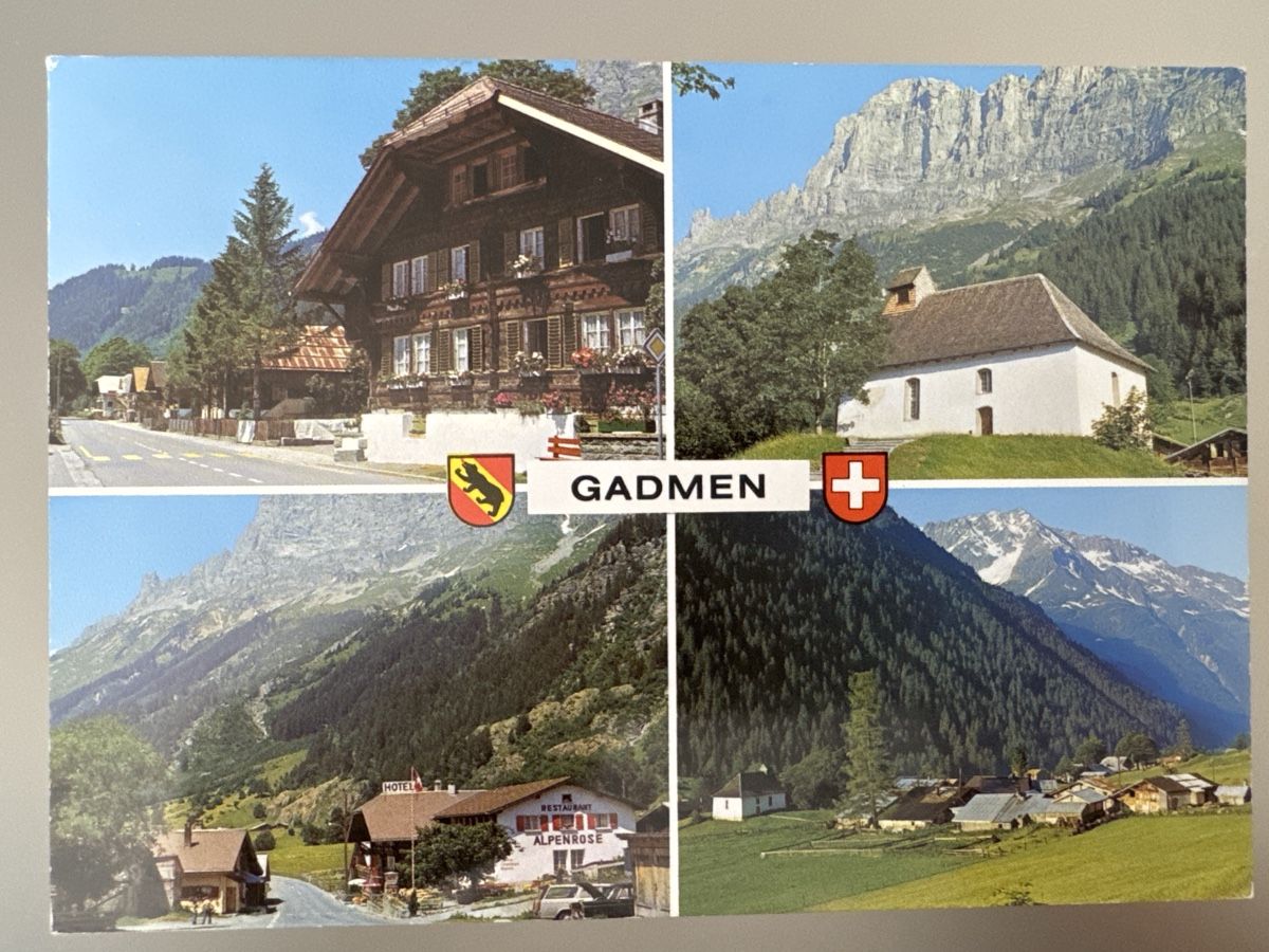 Ansichtskarten: Gadmen  AK – Gebraucht aus Zürich von Smarties13