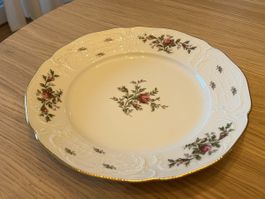 Rosenthal Classic Rose Teller, Goldrand