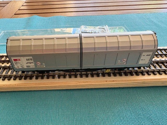 Roco Modellini di ferrovie: SBB Schiebewandwagen von Roco 77488 – Nuovo e nell'imballaggio originale da Frenkendorf venduto da HampeFrenk 6