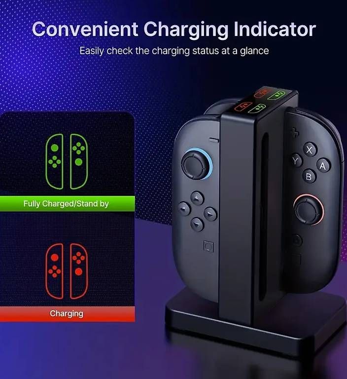 Nintendo Adattatori & Cavi: NEU: Switch Joy Con 2 Charging Dock – Nuovo e nell'imballaggio originale da Wohlen AG venduto da gnabbr 1