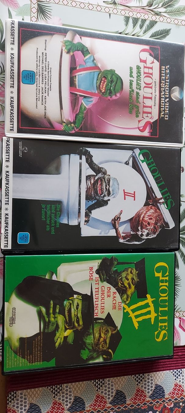 Alle VHS: Ghoulies 1-3 Vhs – Gebraucht aus Luzern von 71memory
