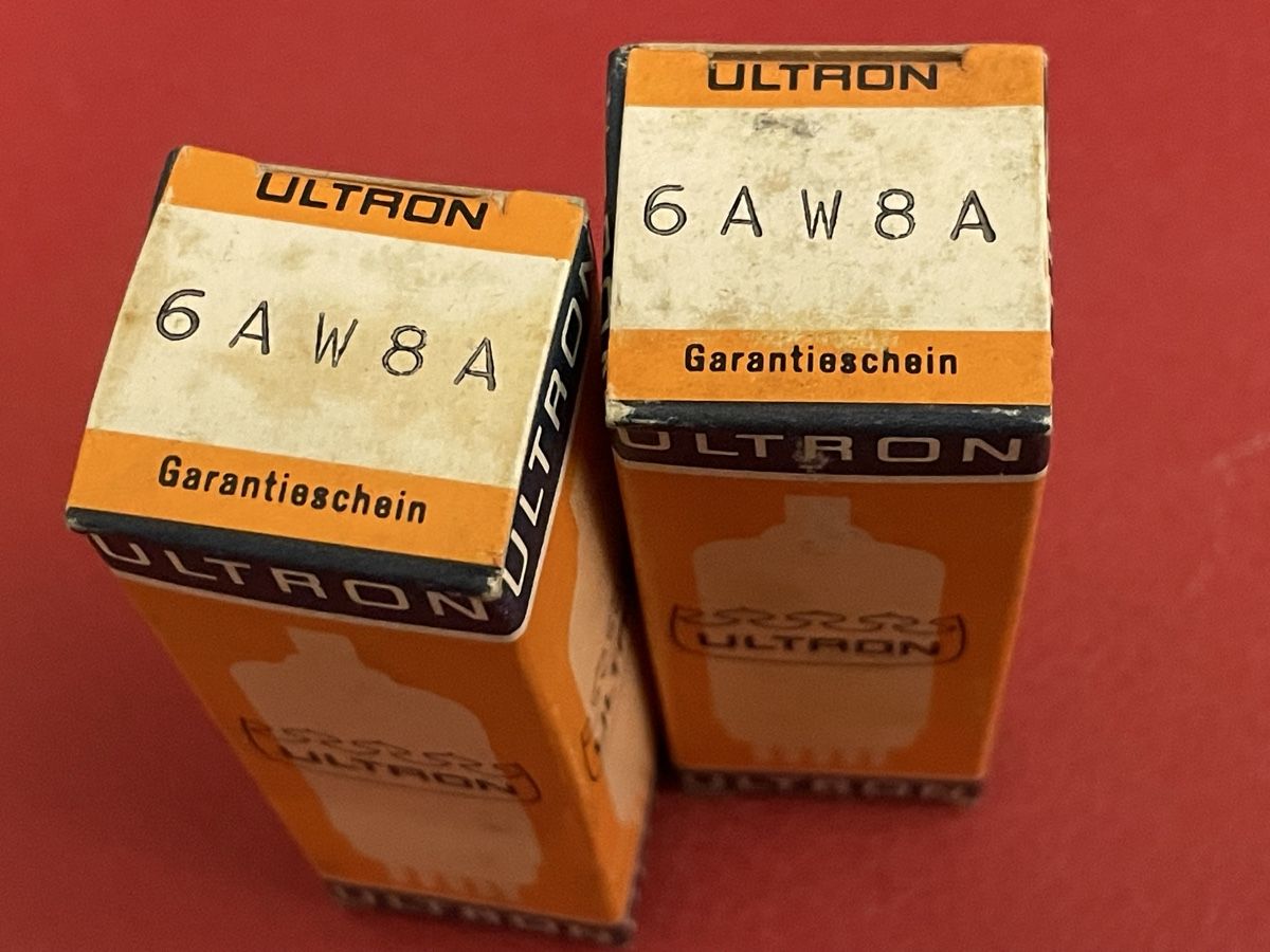 Componenti elettronici: 6AW8A Ultron Röhren  – Nuovo e nell'imballaggio originale da Oftringen venduto da Jradioman