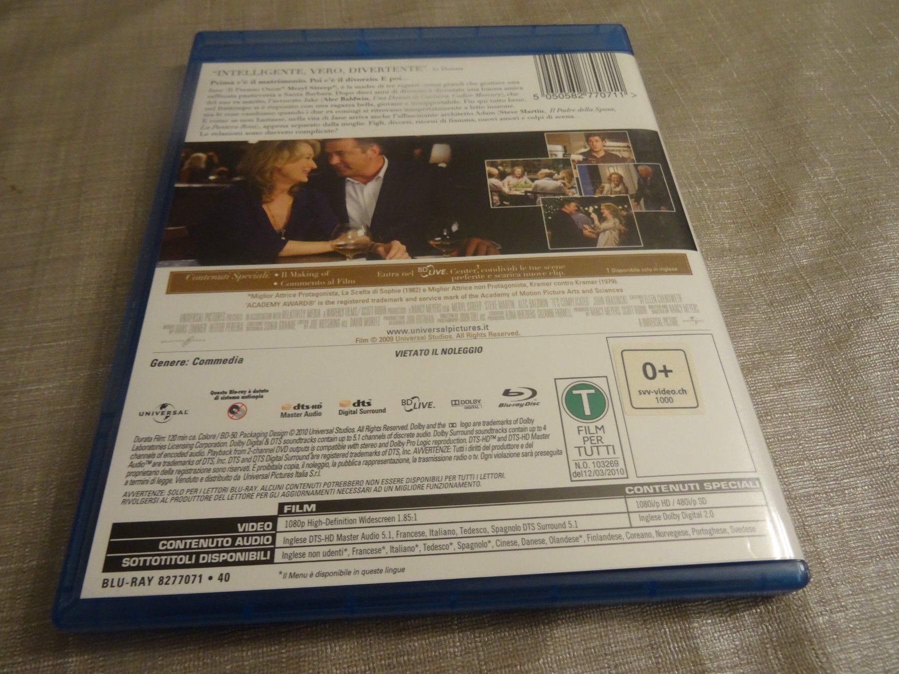 Tutti i DVDs: E Complicato Wenn Liebe so einfach wäre BLU-RAY – Usato da Olten venduto da Disc-Verkauf 2