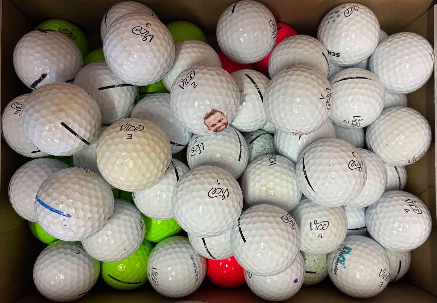 Bälle: Vice Pro 61 Golfbälle gebraucht – Gebraucht aus Allschwil von Gorgeli 2