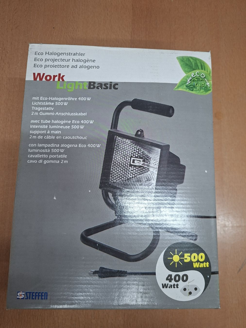 Lampes: Work light Eco Halogenstrahler 5Stk. – Neuf avec emballage d'origine à Niederried b. Kall par gabber23