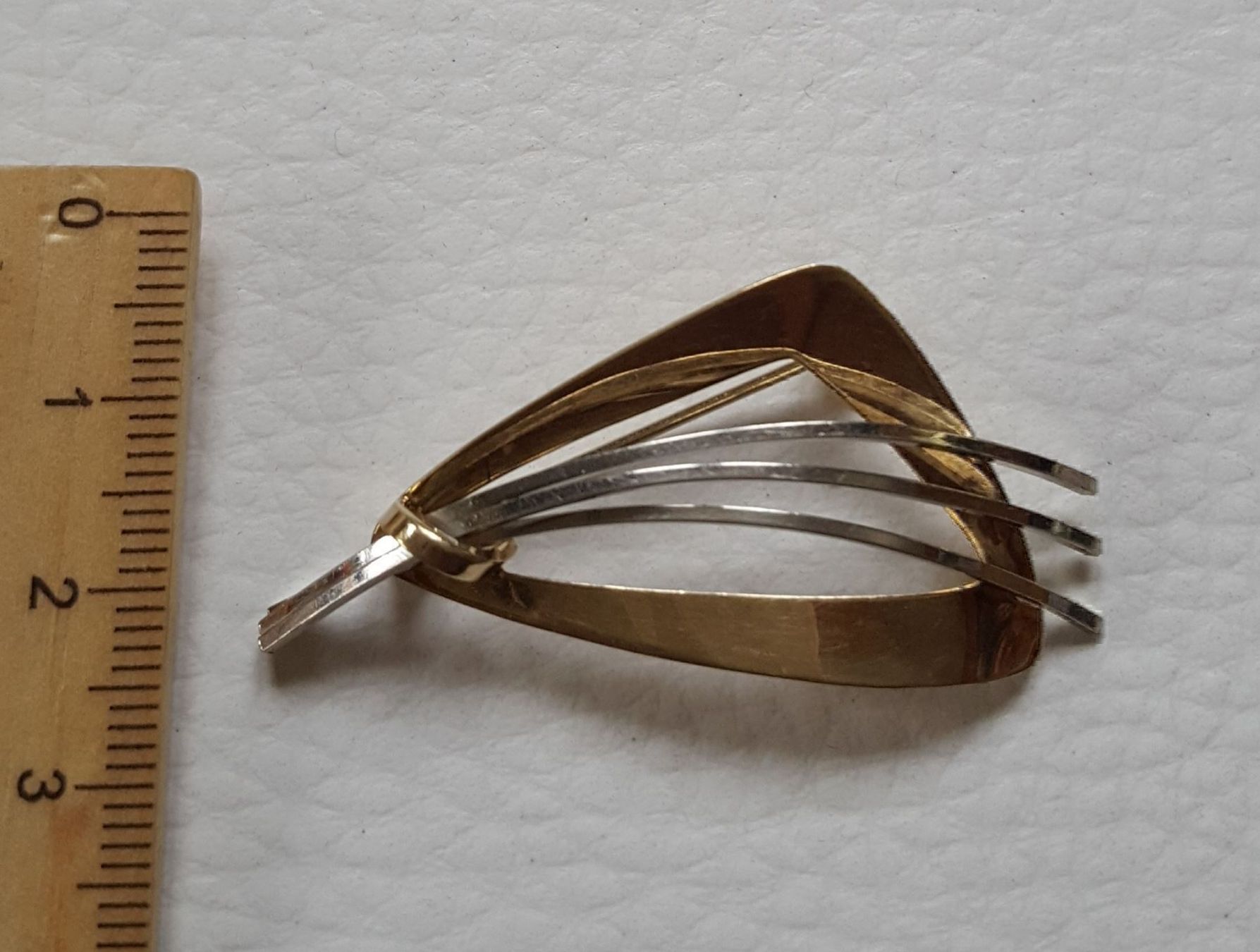 Spille & Fermagli: Broche Gelb&Weiss Gold – Usato da Wald ZH venduto da Dasilver