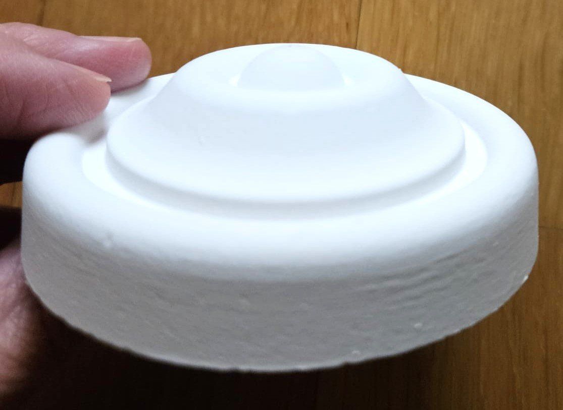 Tutte le decorazioni: Stuckgips Rosette Weiss - Durchmesser 8cm, Vintage Look – Nuovo e nell'imballaggio originale da St. Gallen venduto da AnBau 1
