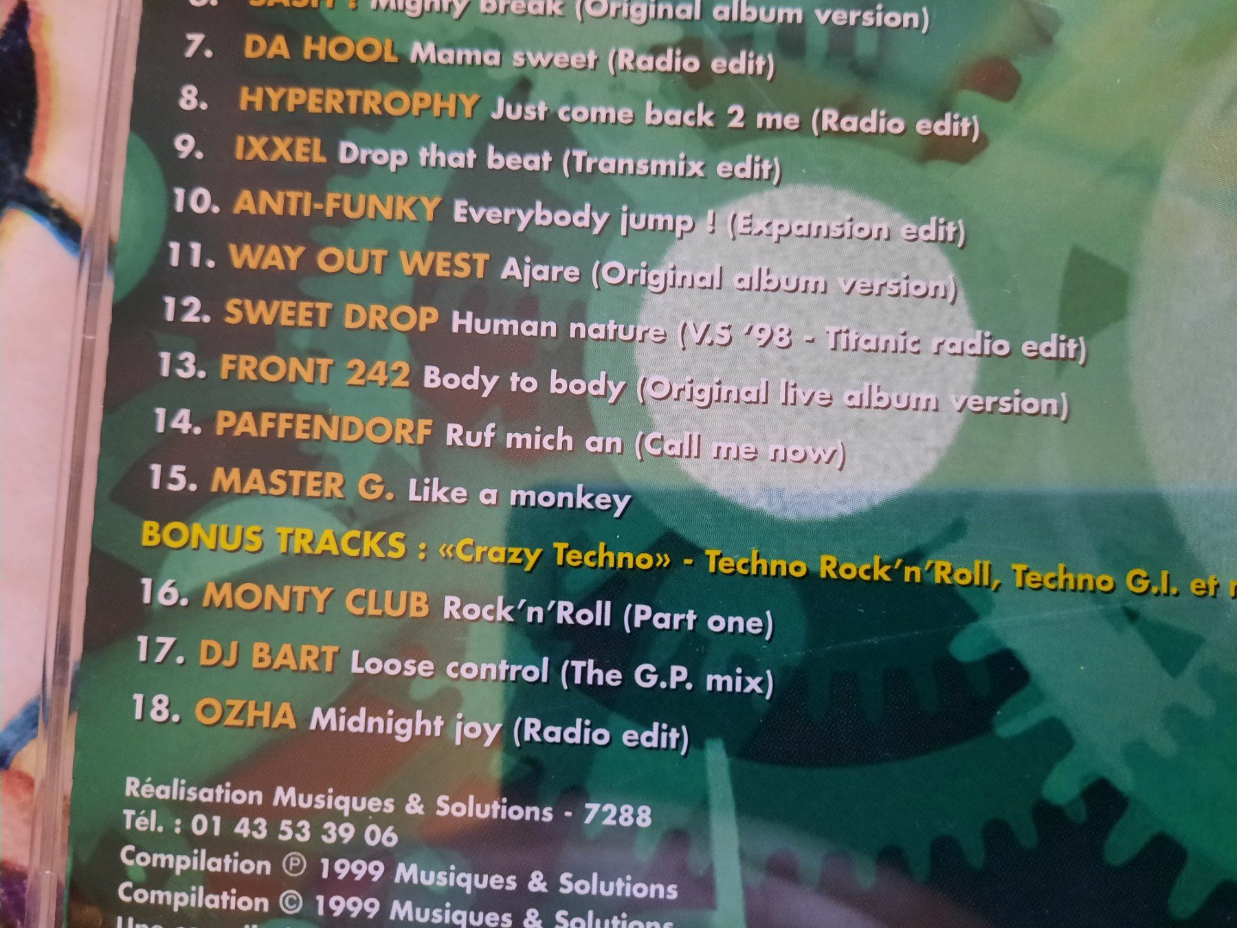 CD: CD techno People volume 3 – Usato da Pully venduto da bro_n52j 3