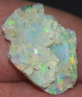 Edelstein L-7637 – Äthiopischer Opal roh 19x14mm 5.00 Karat
