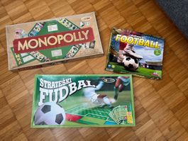 Monopoly, Fussball Spiel, Strategie Spiel