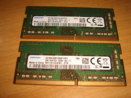 2 stück 8gb ddr4 2666 RAM für Laptop. Getestet.