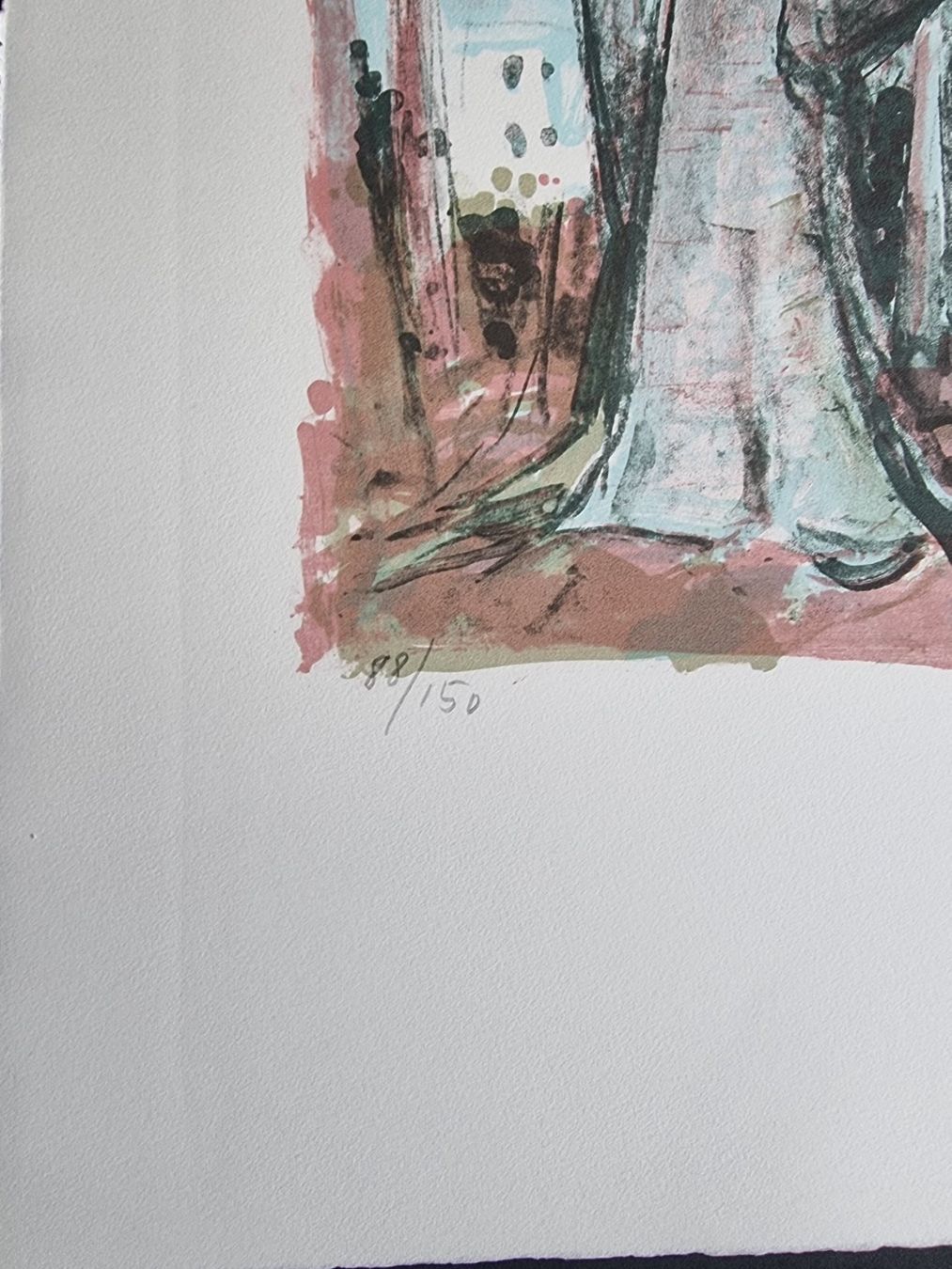 Grafiken & Lithographien: RUDOLF ZENDER LITHOGRAPHIE SIGNIERT NUMMERIERT – Gebraucht aus Gersau von kunst-online 2