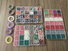 Grand lot de perles et loisirs créatifs (Halloween, Noël) 