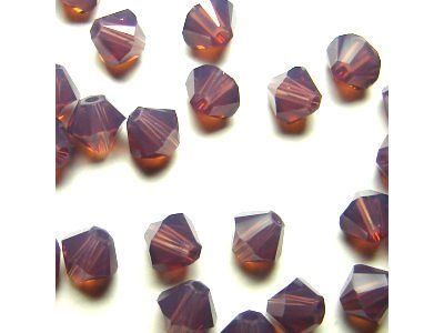 Perle (finte): Perlen Swarovski, 4mm, Cyclamen Opal – Nuovo e nell'imballaggio originale da Schachen LU venduto da Perlentraum