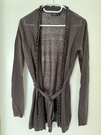 Damen Strickjacke aus Leinen, Grösse S