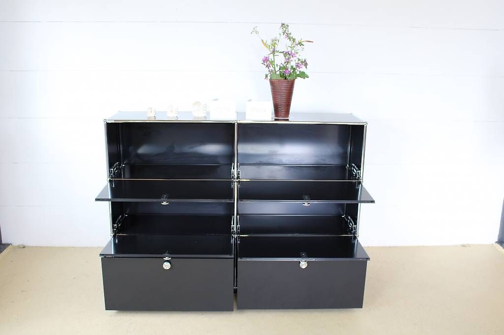 USM Étagères: USM Sideboard in Graphitschwarz,neuwertig – D'occasion à Meinisberg par atelier_TILIJA 4