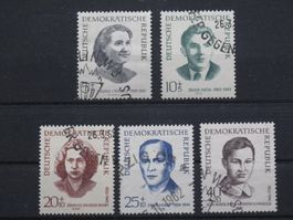 DDR 1962 Gedenkstätten Antifaschisten gest