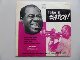 VINYL SINGLE  EP  LOUIS ARMSTRONG and HIS ALL-STARS
